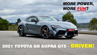 2021 Toyota GR Supra GTS Review - Toyota's hottest sports car DRIVEN!