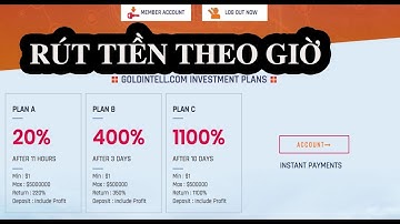 goldintell Min 1$ run 0 day lãi trong 11h Rút tiền theo giờ | cập nhật rút tiền