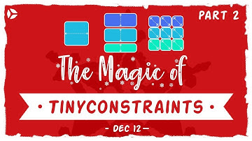 YouTube Home Page UI with TinyConstraints (Hands on Example)