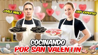 Baking cookies for Valentine's Day 😳😅❤️ *they burned* | Yulis