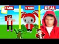 Real jj build battle in minecraft  noob vs pro challenge  maizen mizen mazien parody