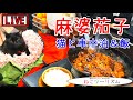 【猫と車中泊】麻婆茄子