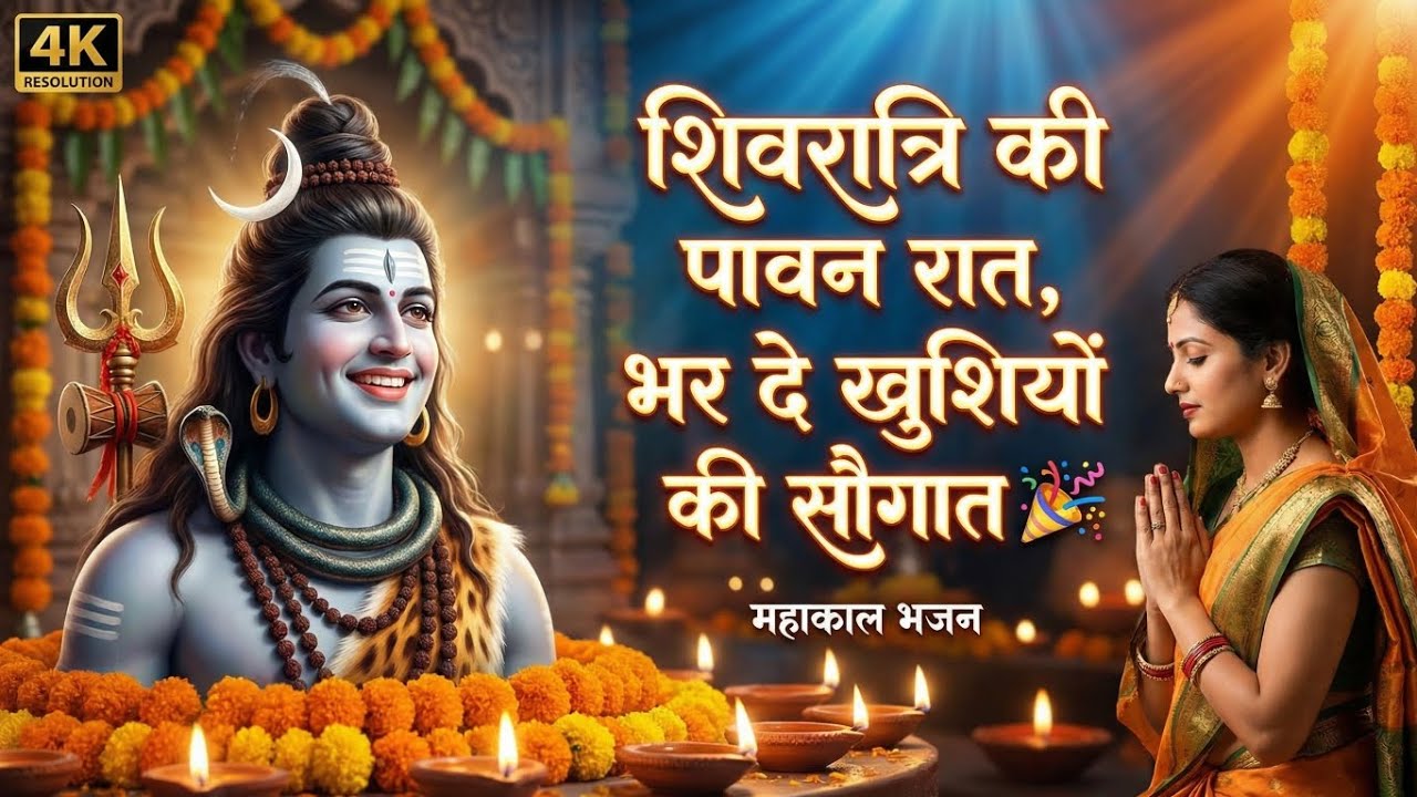 शिवरात्रि की पावन रात भर दे खुशियों की सौगात 🔱 🎉 शिव जी भजन 2026