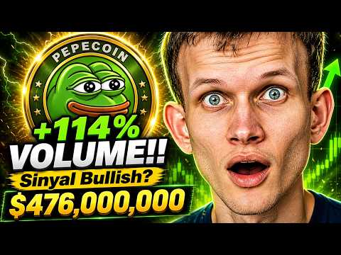 PEPE Coin Meledak! Volume Naik 114% — Sinyal Bullish atau Jebakan?