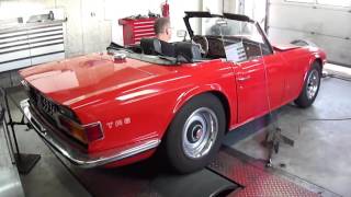 TR6 on the Dyno @ Speedcentre
