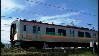 E129系A29+A20編成 信越本線下り普通435M 長岡→新潟