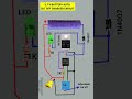 3.7 v battery charger circuit with auto cut off #shorts#lithiumbatterycharger