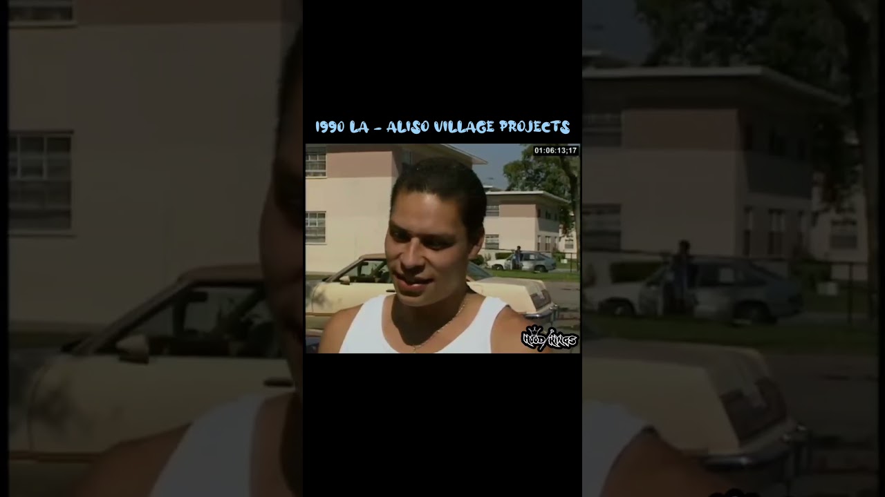 Жилой комплекс Алисо-Виллидж, 1990 год. Уличные банды в Лос-Анджелесе, Калифорния. Жизнь в 90-е. ...