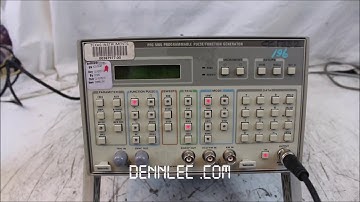 Tektronix PFG 5105 Programmable Pulse Function Generator