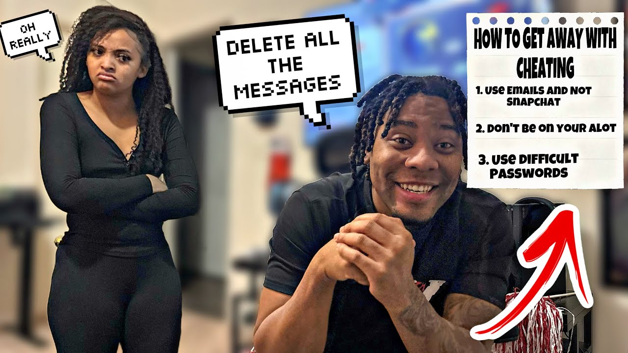 Making A Video On HOW TO GET AWAY WITH CHEATING! Prank On GF