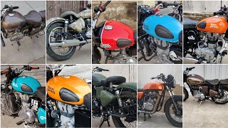 Royal Enfield Vinyl Wrapping Compilations | Bullet Modification | Vwraps Sikar |