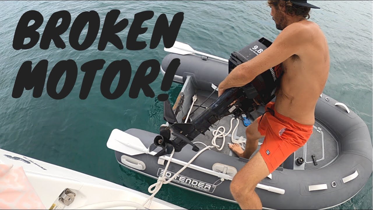 We BROKE OUR MOTOR! What are we going to do? Sailing Zephyr – Ep. 110