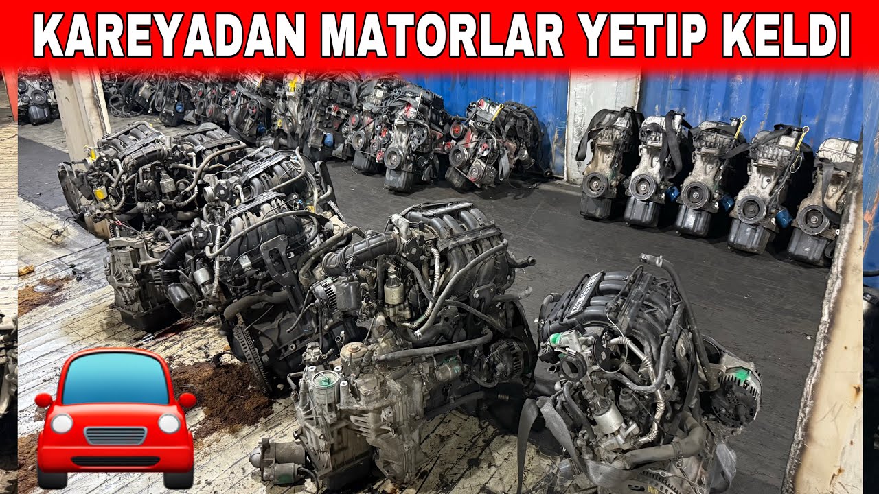 BARCHA TURDAGI MASHINALAR UCHUN MATORLAR KOREYADAN YETIP KELDI