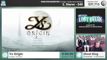 Ys Origin (Toal) by Ghost King (RPG Limit Break 2016 Part 31)