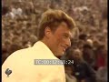 Capture de la vidéo Johnny Dans Les Rushs Du Concert À La Fête De L'humanité (15.09.1985)