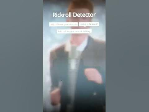 RickRoll Detector