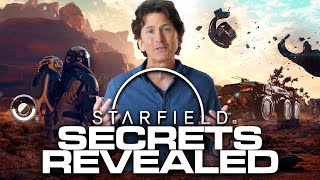 Massive Starfield Secrets Revealed Todd Howard talks BIGGEST Gameplay Details for Xbox #bethesda