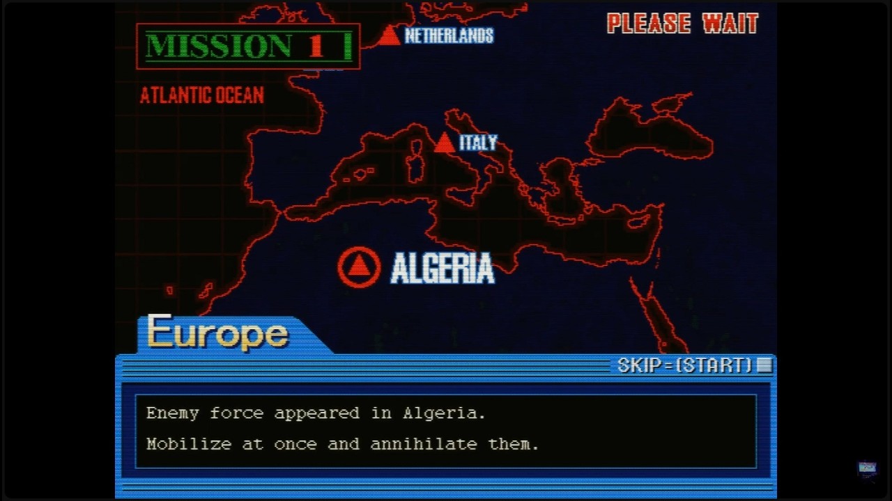 Zero Gunner (Export, Model 2B) - Europe - Gameplay (MAME 0.286)