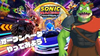 シリーズ経験者がオープンベータに早速参戦！！【川鰐グラムのソニックレーシングクロスワールド実況】  #ソニック #sonicracingcrossworlds