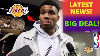 O BEST DEAL OF THE SEASON! RIVALS ARE AFRAID! LAKERS HIRE GIANNIS ANTETOKOUNMPO! LAKERS NEWS!