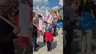 Strajk rolników i Solidarności w Warszawie. 20 maja 2026