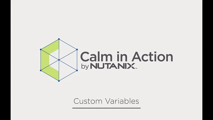 Calm in Action: Custom Variables
