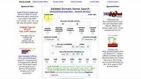 Expired and Deleted Domain Names - Justdropped.com