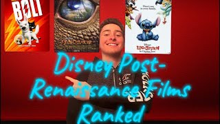 Every Disney Post-Renaissance Film Ranked (1999 - 2008) by AJ Heine 849 views 3 years ago 13 minutes, 13 seconds