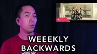 Weeekly 위클리 'Backwards' REACTION & DRUM COVER | tysondang