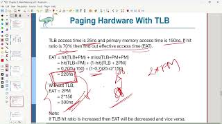 Implementation of Page Table | Operating System