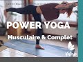 Power yoga  25 min  musculaire  complet  avec valrie kinsiologue