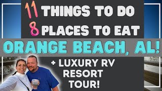 THINGS TO DO in Orange Beach AL &amp; Heritage Motorcoach LUXURY RV Resort TOUR!