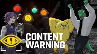 【おひげコラボ】Content Warningでバズるぞぉ～！！