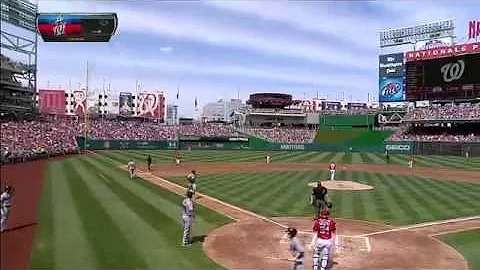 ATL@WSH  Upton drills a solo homer to center field 4-14-2013