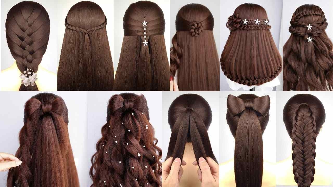 4 Top Best Hairstyle   New Easy Hairstyle   Trending Hairstyle   Hairstyle for girls   hairstyle