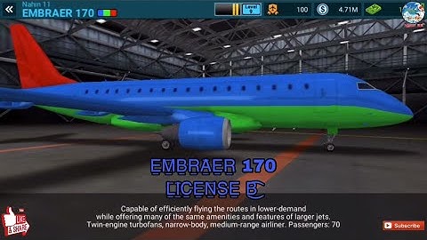 AIRLINE COMMANDER Gameplay HD | EMBRAER 170 LICENSE B |CHANGE ALTITUDE BASIC Nahin 99