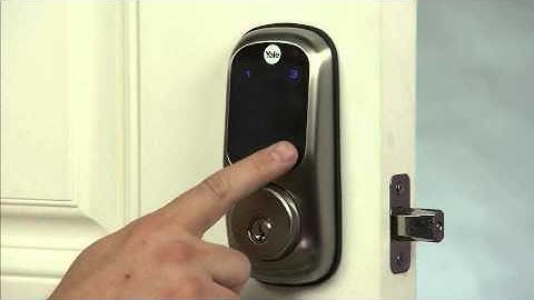 Yale Real Living Touchscreen Deadbolt Programming - Auto Re-lock Setting (7)
