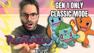 TODAY WE WIN!! PokeRogue Classic Mode With ONLY Gen 1 Pokemon!