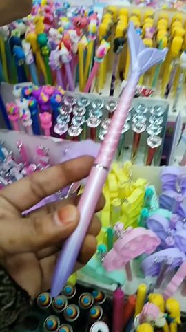 Mermaid pen😍 unicorn 🦄 pen | pop it pen 🤩 collection #shorts #rockstaranam #stationery