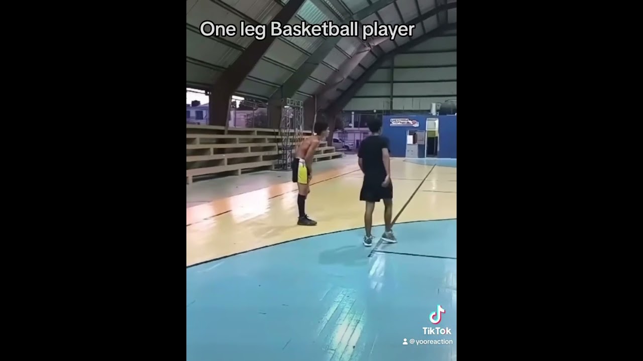 The One Leg Basketball Player 