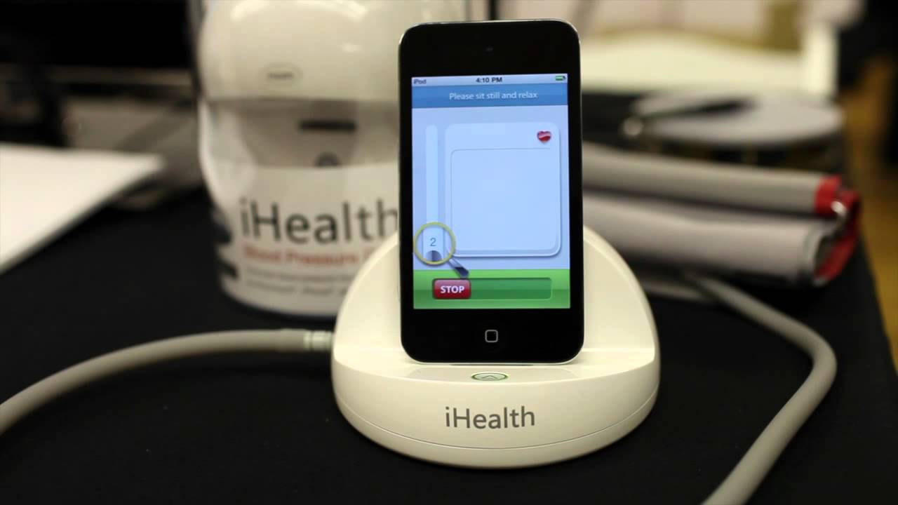 iHealth Blood Pressure Monitoring System for iPhone, iPod touch and iPad YouTube