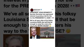 🚨 Senator John Kennedy 2028? White House Buzz Sparks Debate 👀🇺🇸