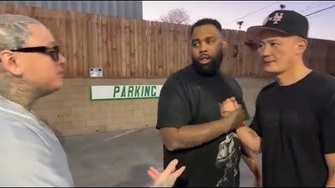 AD and China Mac meet up and fight like men!