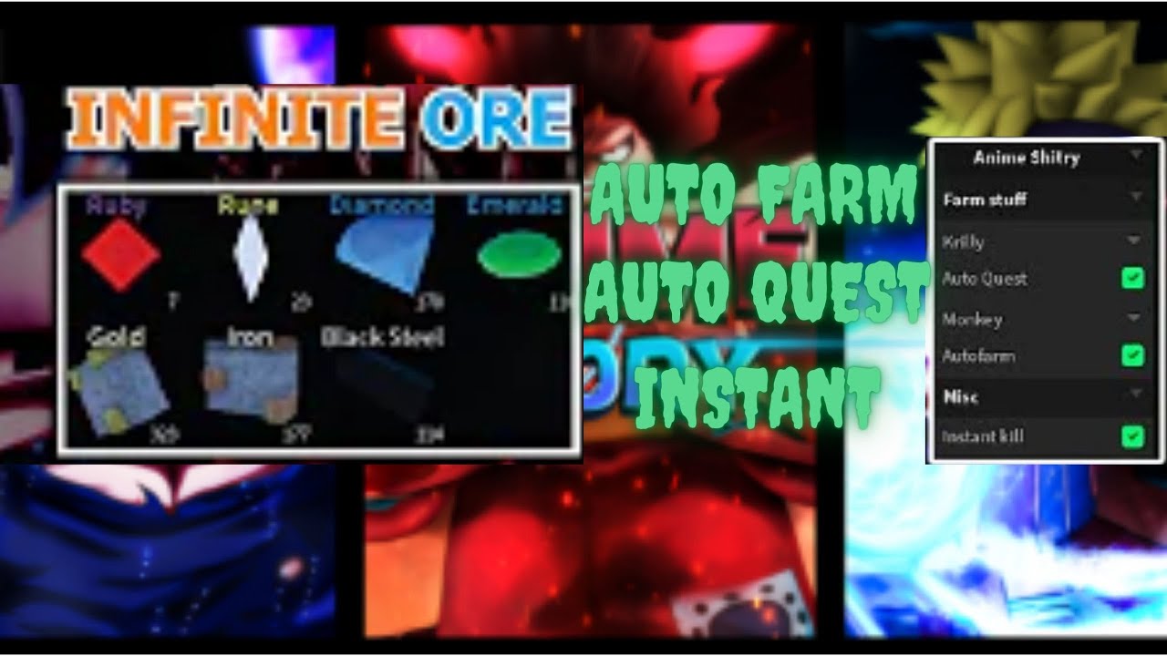 Anime Story OP auto farm + infinite ore - SEPTEMBER 2022 WORKING - YouTube