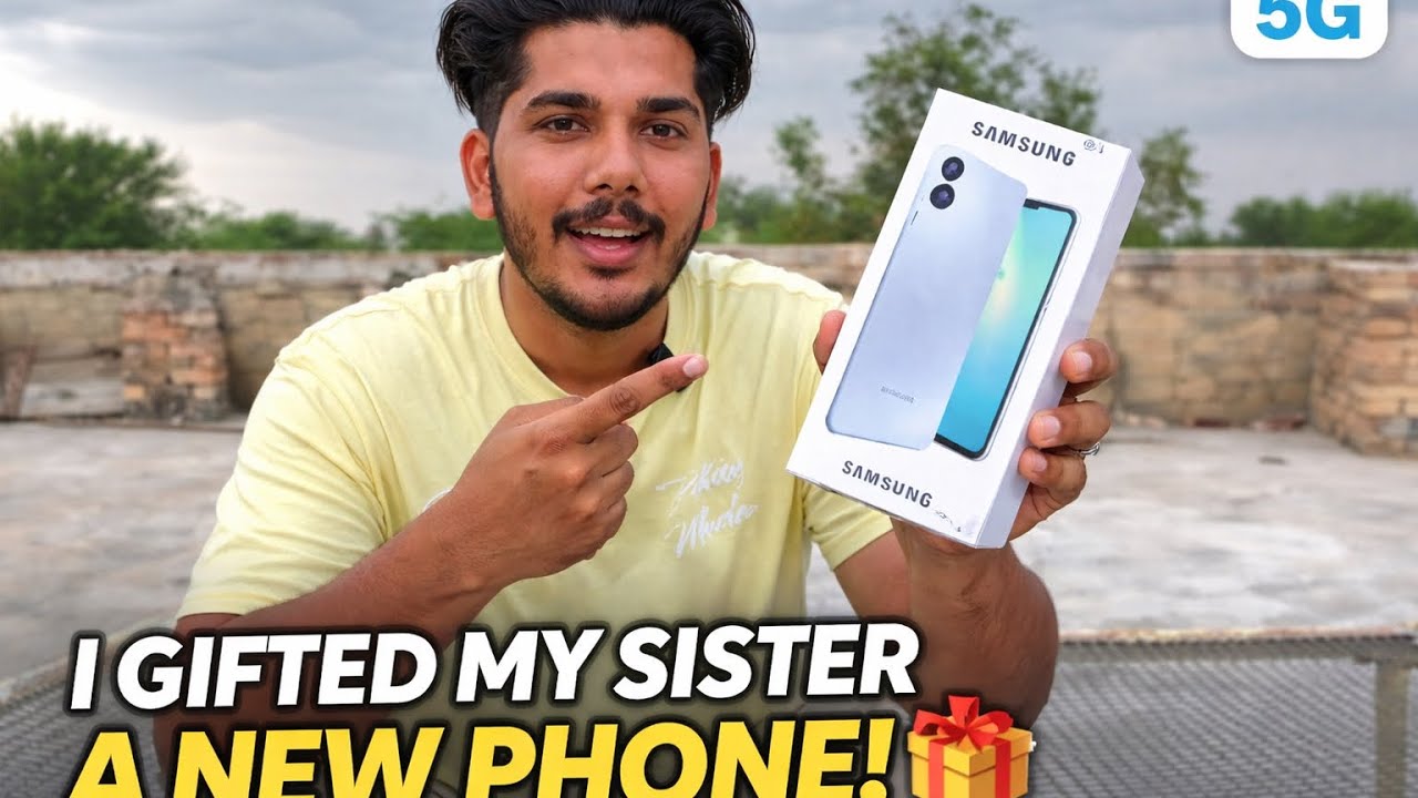 I Gifted My Sister a New Phone 😍📱 | Samsung A06 5G Unboxing - YouTube