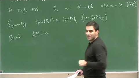 Prof. Sav Sethi | The conformal anomaly of M5 branes