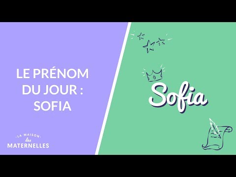 Vidéo: Le Nom Sophia Et Sophia: Quelle Est La Différence, Caractéristiques Du Nom