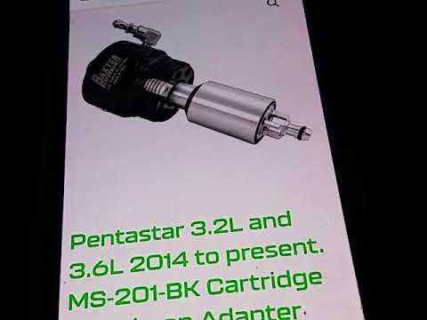 V6 3.6 PENTASTAR OIL FILTER HOUSING REPLACEMENT (Finally use a regular