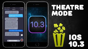 iOS "Theatre Mode" - iOS 10.3 Coming Soon??