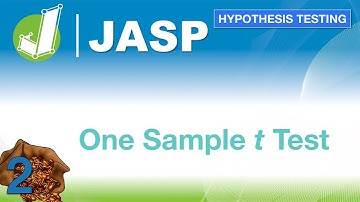 How to do a One Sample t Test in JASP - 5 Steps of a Hypothesis Test in Business Statistics